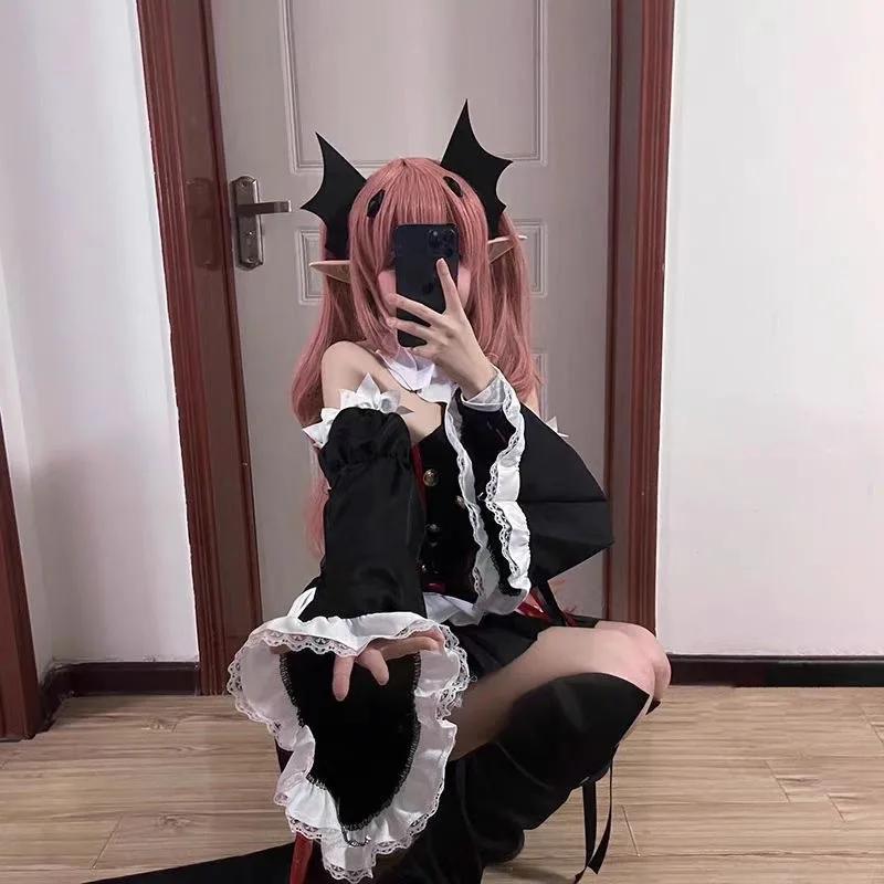 Halloween Black Bat Devil Wings Side Hairclip Gothic Hairpin Festival Hair Accessories for Women Costume Party Cosplay Hairpins
