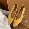 Fashion SUOJIALUN 2025 Spring New Women Flat Shoes Fashion Round Toe Shallow Slip On Ladies Boat Shoes Soft Flat Heel Single Shoes