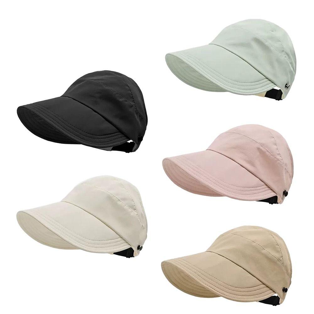 

Quick Drying Duckbill Hat Sun Shading Sun Hat Fashion Empty Top Hat Women