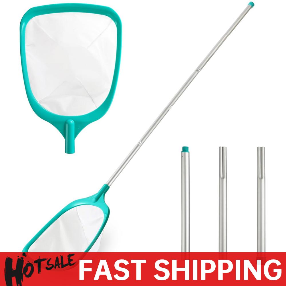 

Pool Skimmer Net with Aluminum Alloy Pole Swimming Pool Leaf Skimmer Net Ultra Fine Mesh Pool Nets for Cleaning Leaves Debris spain