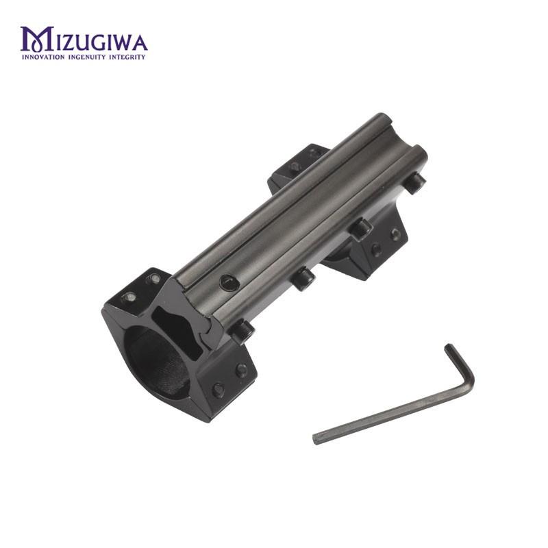 MIZUGIWA One Piece High Profile Magnum Airgun Scope Mount With Stop Pin 25.4mm 1" Ring fit 11mm Dovetail Rail Air Rifle