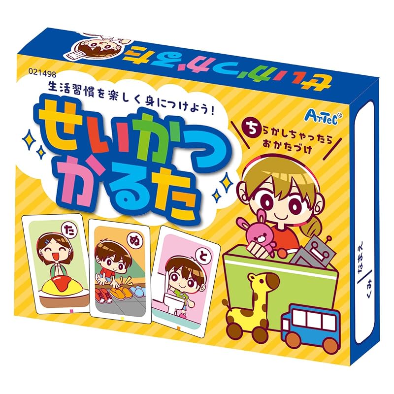 Artec Toys Games Karuta (Japanese playing cards) Life Karuta 21498