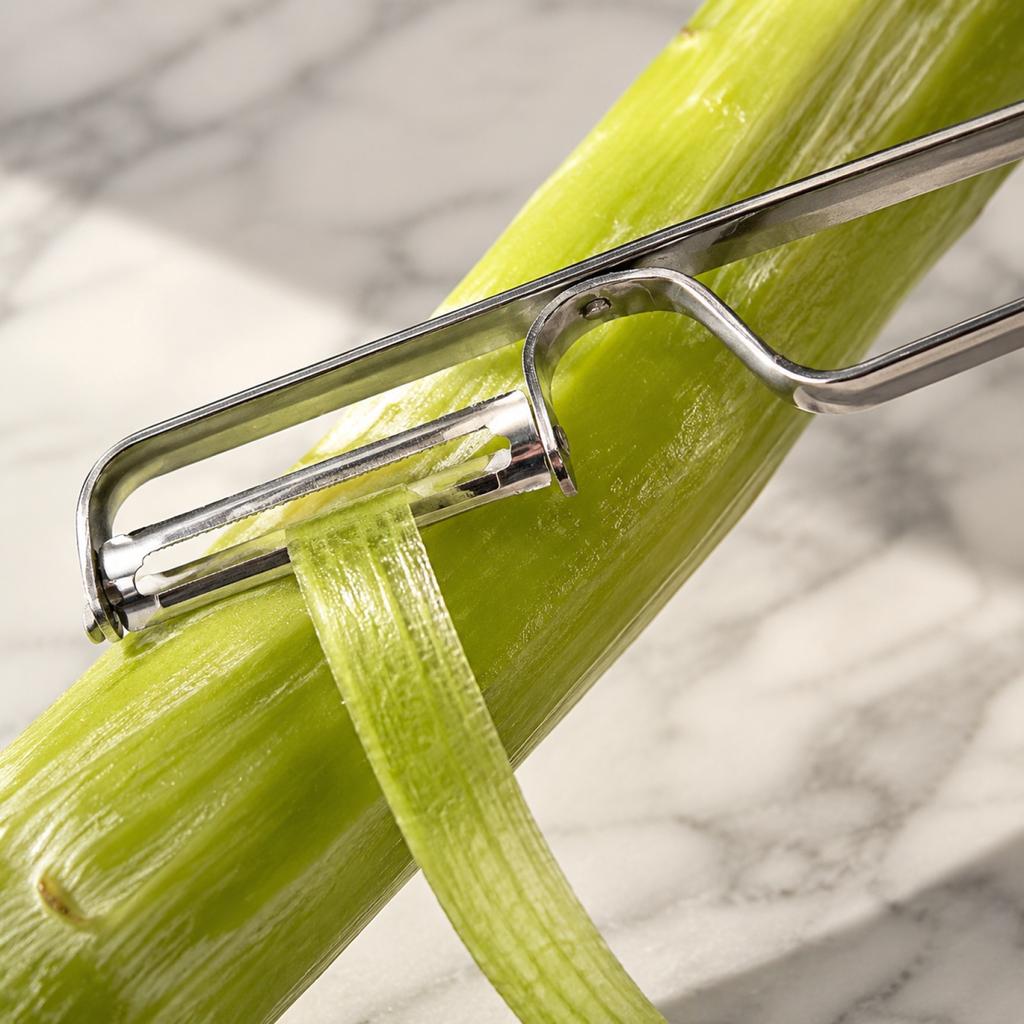 Stainless Vegetable Peeler, Kitchen Peeler for Potatoes, Carrots, and Cucumbers