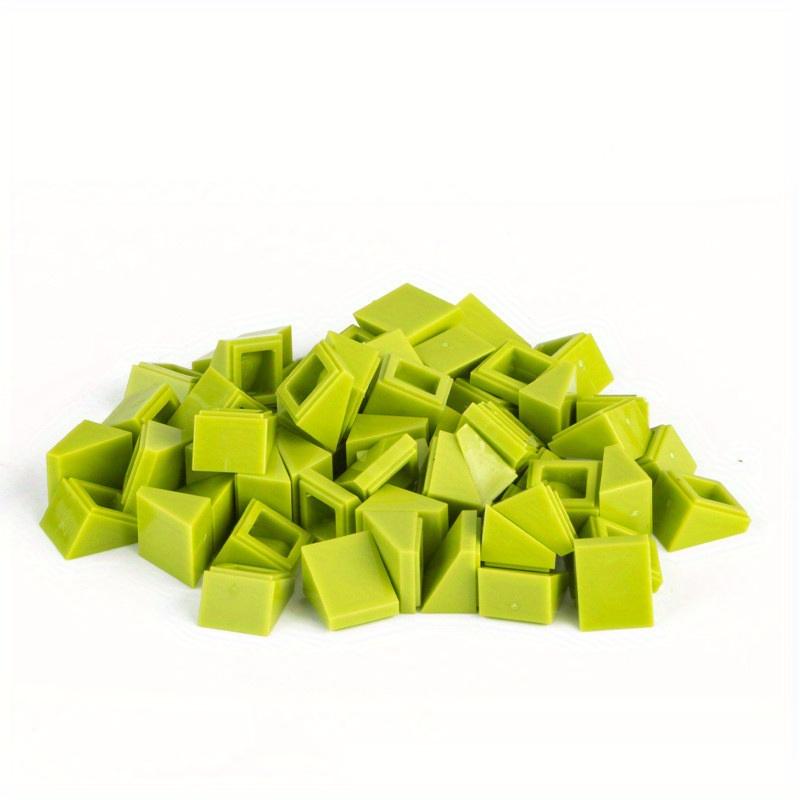 100 Pcs Slope 30° 1x1x2/3 Brick High-Tech Changeover Catch for Building Blocks Parts Educational Toys Children Gifts 54200