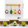 Avocado Creative Fruit Plush Toy With Pp Cotton Filling For Kids Bedroom Decor