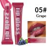 Julystar 8 Colors Long-lasting Moisturizing Color Plumping Lip Glaze Watery Transparent Mirror Hose Lip Oil