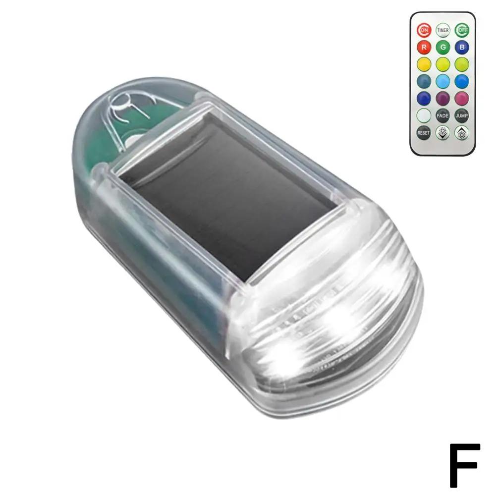 New Car Dome Light Modified Warning Light 3 LED Solar Light Driving Application Safety Roof Wireless Truck Control Light H4G3
