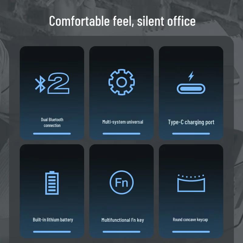 SooPii SK40 Wireless Keyboard
