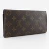 LOUIS VUITTON Portefeiulle Josephine Purse M60164 Three fold Brown Monogram canvas Women Used