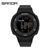 Sanda Multifunctional Waterproof Sports Watch with Pedometer and Calorie Tracker