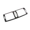 For BMW 1 Series E81 2007 2008 2009 2010 2011 ABS Car Carbon Texture Center Control Air Condition Vent Outlet Frame Cover Trim