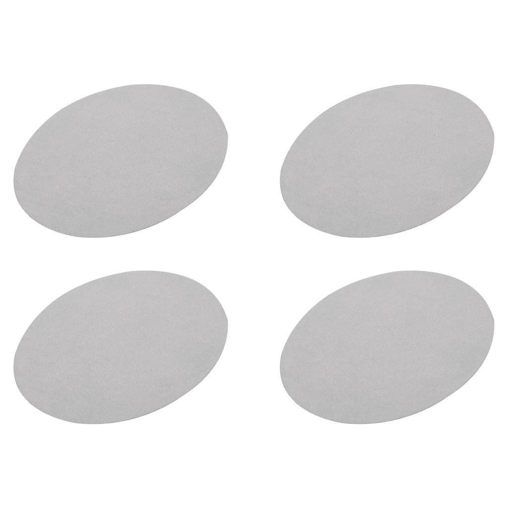 4 Pack Elbow Knee Iron-on Fabric Patches Repair Patches Oval for Clothing Repair Crafts Repair Kit Backpack Shoes Decoration