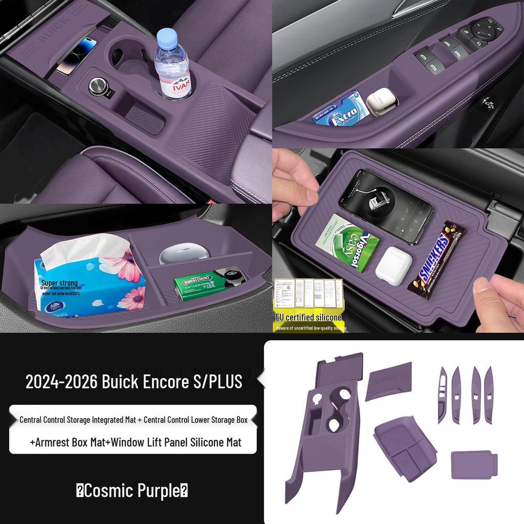 Buick Envision Plus Center Console Silicone Pad (2024-2026) - Protective Car Interior Accessory
