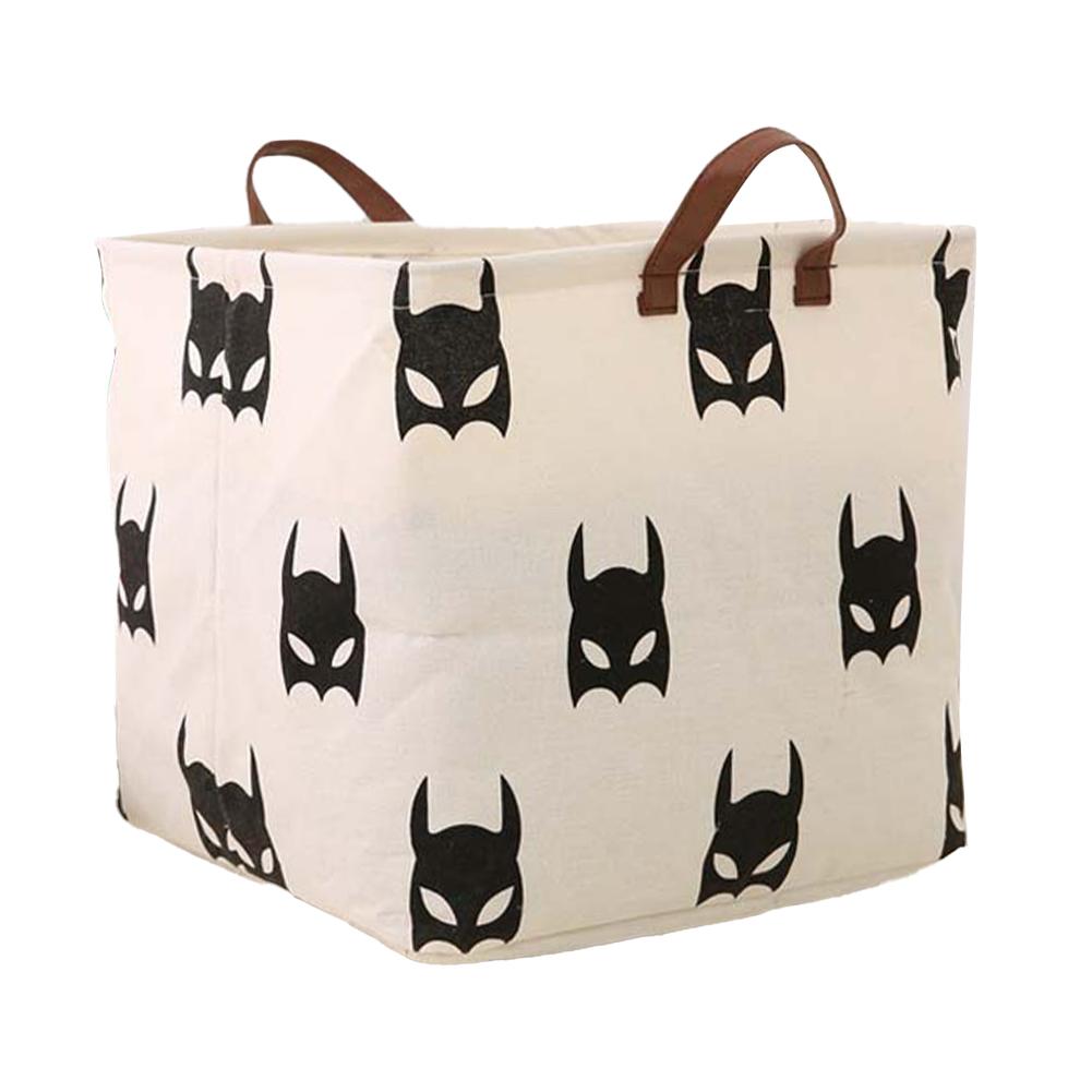 

Новая хлопковая льняная корзина для белья складной органайзер ведро квадратная грязная одежда антипылевая большая вместительная корзина для хранения для дома L