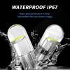 5/10/20/50/100Pcs 12V W5W T10 Led Car Light COB Glass 6000K White Light Auto Automobiles License Plate Lamp Dome Read Light