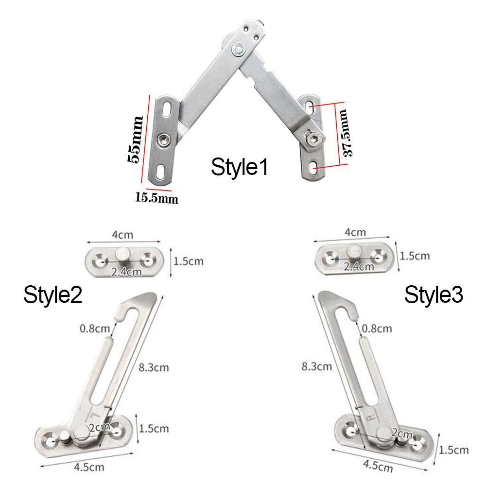 Window Hook Latches Cabinet Locks Window Protection Limiter Locator Adjustable Window Support High Quality Home Hardware