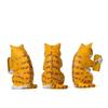 Handicraft Beer Cat Figures Cartoon Cat Statue Toy Funny Cat Center Console Ornaments  Home Decor