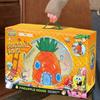 SpongeBob SquarePants Series Building Blocks Pineapple House Flagship Models Educational Puzzle Toy Model Ornament Gift