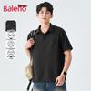 Baleno Men's Waffle Knit Short Sleeve Polo Shirt