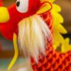 Chinesischer Drachen Plüschtier Simulation Drachenpuppe Luftdrachenpuppe Drachenjahr Maskottchen