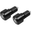 Motorcycle Handle Bar End Grips Plug Weights Hand Grips Plug Caps Replacement for Honda CBR600RR 2007-2025 CBR600RR ABS 2009-2023 CB1000R 2012-2016
