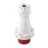Industrial Socket CEE Aviation Connector IP67 Waterproof 5PIN 63A 220‑415V Red for Outdoor