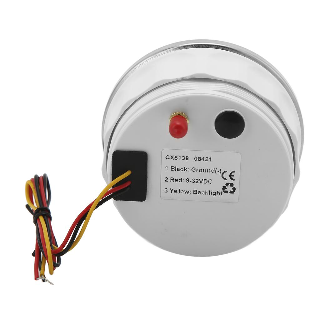 GPS-Tachometer 85mmGrad3,35in Kilometerzähler 120 MPHGradH IP67 Wasserdicht für Schrittinstrumente