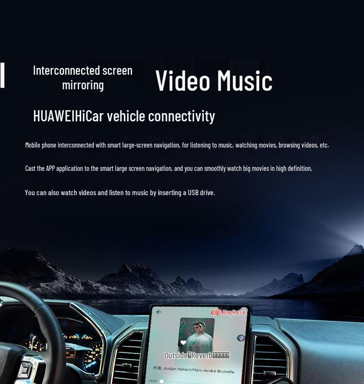 Ford Raptor F150 Android Smart Navigation Touchscreen with CarPlay
