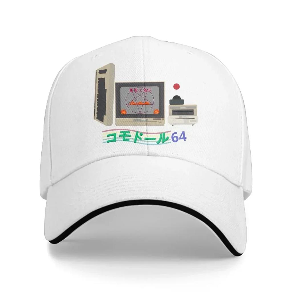 Washed Unisexs Baseball Cap Old Fashioned Compute Sports Snapback Caps Dad Hat Commodore 64 Computer Golf Hats