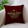 Roman S-SPQRS Pillow Covers Cartoon Sofa Decorative Home Double-sided Printing Short Plush Cute Cushion Cover