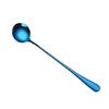 Colorful Spoon Long Handle Spoons Flatware Coffee Drinking Tools Kitchen Gadget