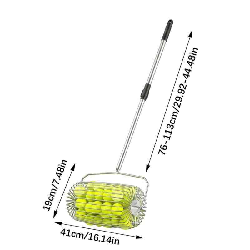 Raccoglitore Palline da Tennis Raccoglitore Tennis Portapalline Tennis Supporto Raccoglitori Palline da Tennis Raccoglitori Pickleball Superiore