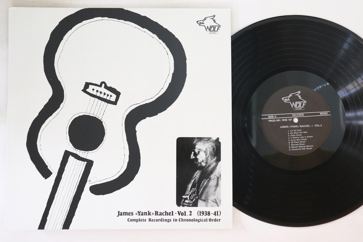 

LP Record YANK RACHELL - Vol. 2 (1938-41) WSE107 WOLF Austria Blues Used
