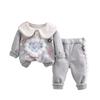 Kids Casual Long-Sleeve Set, Comfortable Daily Wear Outfits