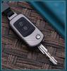 Metal Key Shell Case for FAW Besturn B50 - Folding Design with Buckle