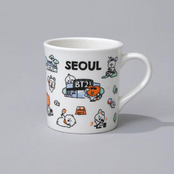 BT21 Becher „Seoul Edition“ (340 ml)