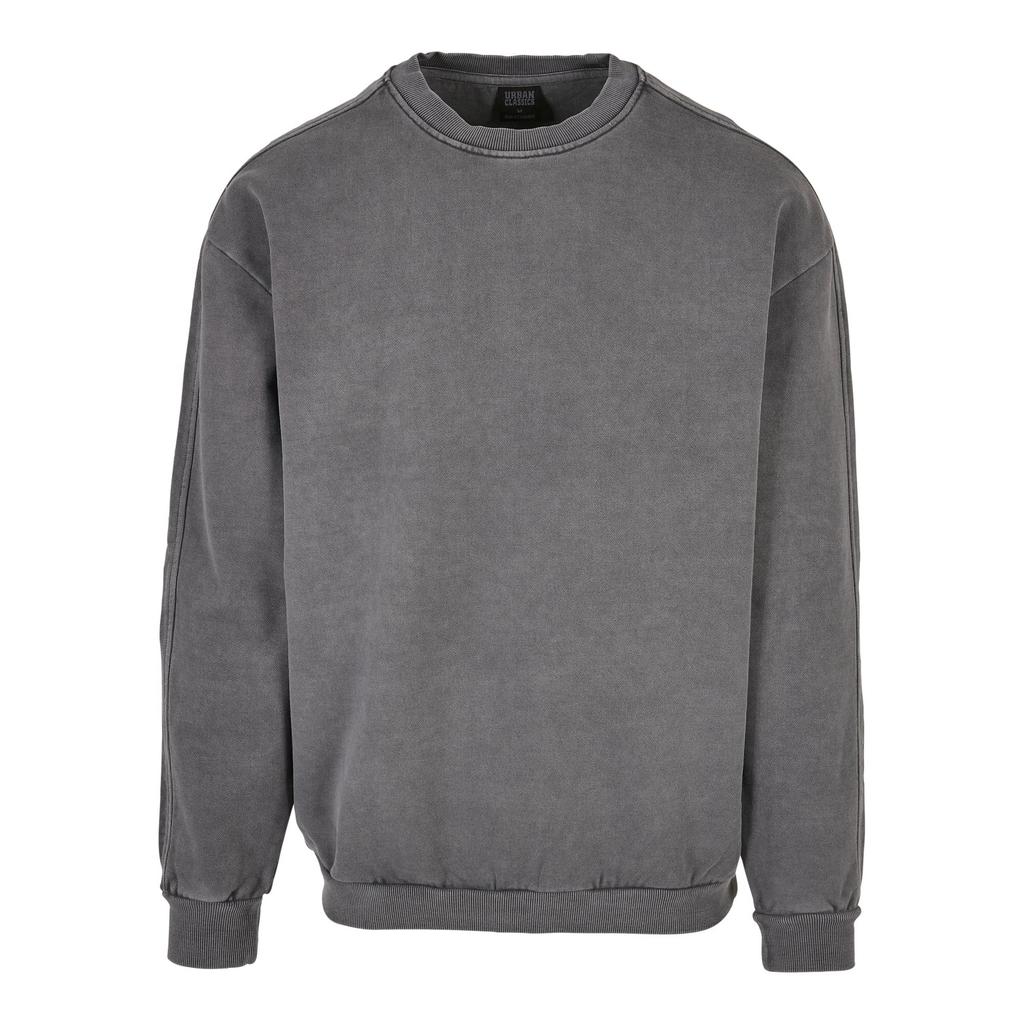 Urban Classics Mens Crew Terrycloth Sweatshirt