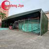Mobile Retractable Canopy Parking Shed