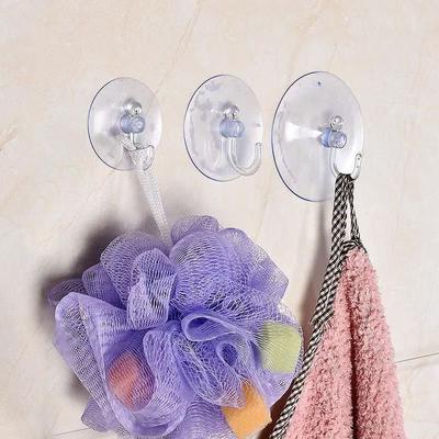 20 Stück Saugknapfhaken Starker Saugknapfhalter mit Kunststoffhaken für Glasfenster Wandhaken Aufhänger Haushalt Küche Badezimmer