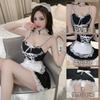 Sexy Cute Maid Dress Perspective Uniform Sexy Seduction Ribs Maid Hot Flirting Bed