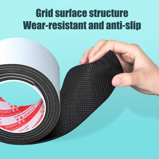 Sole Bottom Protector 6.6 Ft Self-Adhesive Textured Sole Grips Anti-Slip Sole Patch Prevent Wear