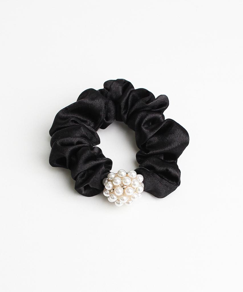 Racoha Dazzle Cubic Ball Hair Scrunchie