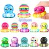Octopus Slow Squeeze Squishies Fidget Toys For Adults Kids, Soft Slow Stress Balls Relief Fidget Toys For Birthday Easter Party