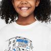 Nike T-Shirt SB Loose Fit Crew Neck Short Sleeve Kids Tops White HQ3226100