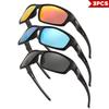 Retro Trend Polarized Sunglasses - Versatile Night Vision Sports Glasses for Men and Women, Perfect for Cycling and Outdoor Activities.