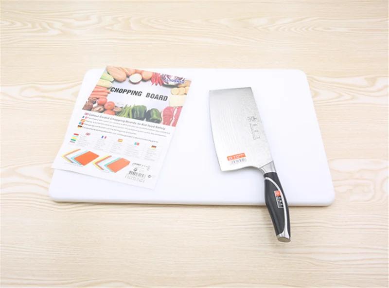 Thickening Chelf Food Board Kitchen Household Polyethylene Resin Plastic Large Cutting Chopping Fruit Knife Bamboo Cutting Board