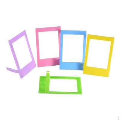5er-Set 3-Zoll-Desktop-Bilderrahmen aus Kunststoff 90