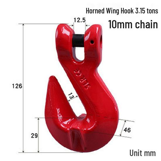 G80 Manganese Steel Lifting Chain Adjuster with Safety Pin