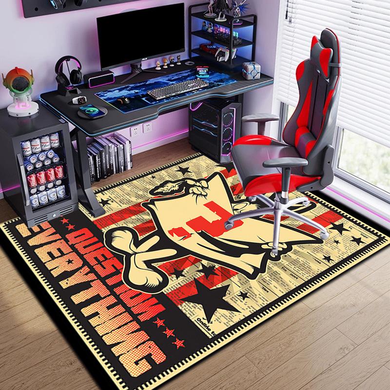 Rabbit Question Carpets Suitable Room Office Bedroom Door Mats Birthday Gifts Holiday Gifts Carpet Suitable For All Seasons