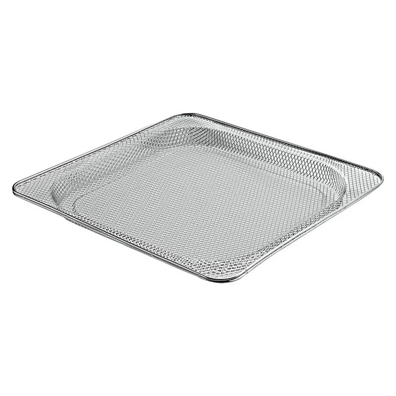 

Сетка для гриля для духовки из нержавеющей стали, аксессуары для аэрофритюрницы для Ninja Foodi SP101/SP100/SP101B1/SP101C, заменяемая сетка для гриля серебряный